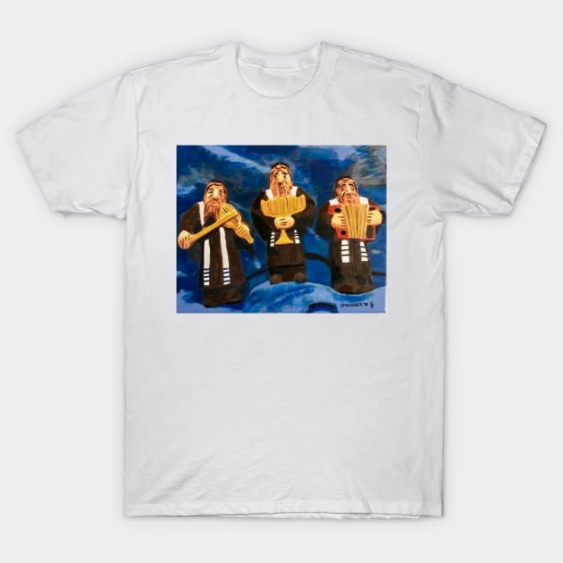 Three Rabbis T-Shirt by gjspring